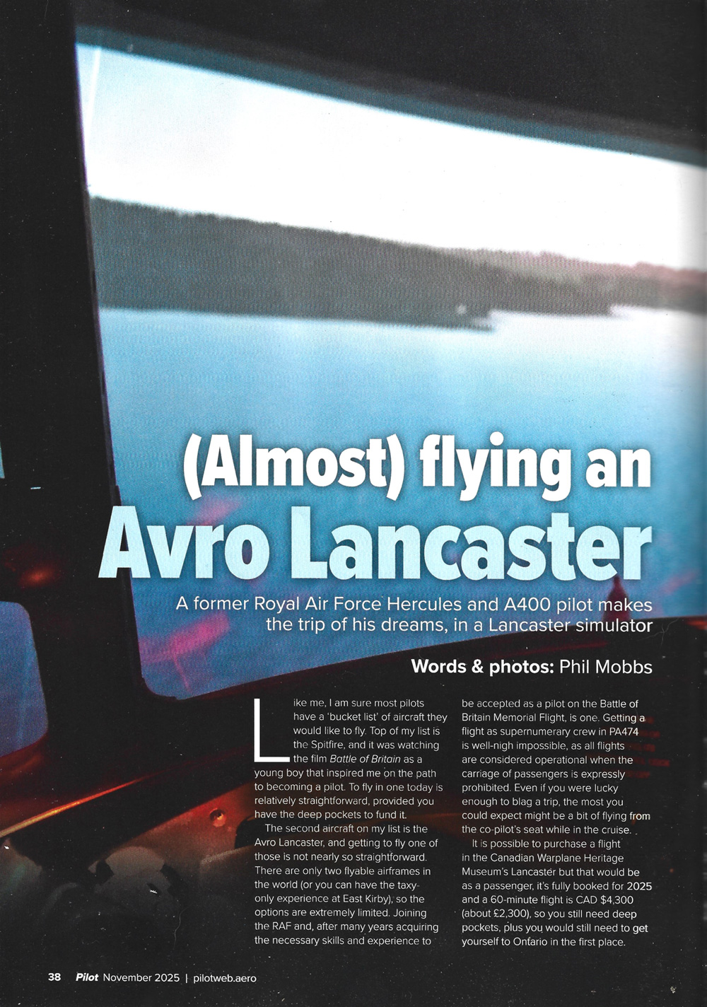 Pilot Article - November 25